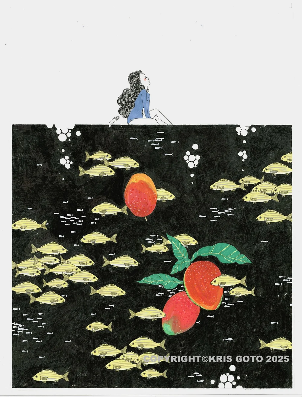 ハワイ アーティストKris goto絵 【新品】アートパネル匿名発送 Shop Kris Goto's exclusive art prints, apparel, gifts, and